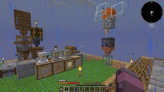 FTB Skies  Episode 2  Pedestals Material Generator [upl. by Atekin]