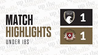 U18 EXTENDED HIGHLIGHTS  WsM AFC 1  1 Brislington  WCFYL Premier Division  111124 [upl. by Arvind]