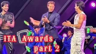 ITA Awards Part 2 Full Song Video Dance Siddharth nigam Hrithik Roshan youtubeshort youtube short [upl. by Enyehc]