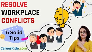 Conflicts with Coworkers  5 Tips to Resolve without Confrontation  Use Emotional Intelligence [upl. by Afrikah309]