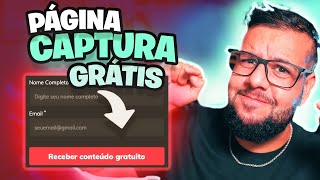 Como fazer página de captura de LEAD grátis [upl. by Corty293]