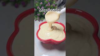 Mayonnaise  Garlic Mayonnaise shorts shortsrecipe mayonnaise sauce recipe viralvideo [upl. by Sidonie]