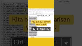 Aku dapet file testcpnscsv kreasheet exceltips texttocolumns [upl. by Ellemaj]