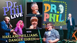 Dr Phil LIVE on tour with Harland Williams Danger Ehren in Portland  Oregon [upl. by Leontyne129]