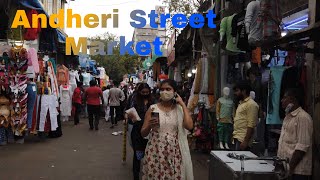 Beautiful Walk in Andheri Street Market  Andheri Wholesale Market West  Andheri  Mumbai Market [upl. by Lothaire]