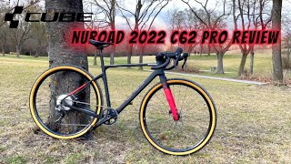 Gravel Bike Test Cube Nuroad 2022 C62 Pro Review und erster Eindruck  Bikepacking Fahrrad Test [upl. by Ahtenek242]