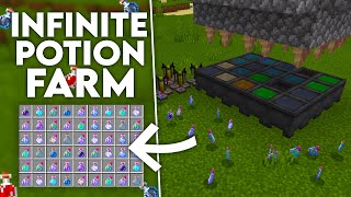 NEW Potion Farm 117 Minecraft Bedrock MCPEXboxPS4SwitchWindows10 [upl. by Ytissahc]