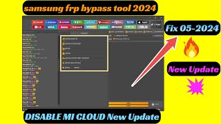 New tool update V4421 fix  SAMSUNG FRP BYPASS 2024  xiaomi mi cloud  MI Unlock tool [upl. by Naitsirk778]