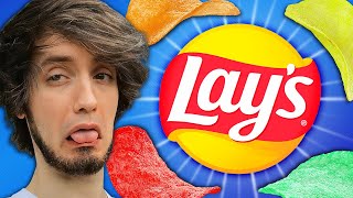 Weird and DISGUSTING Lays Potato Chip Flavors [upl. by Sucram353]