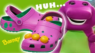 New Year New BARNEY Collab    With CROCS [upl. by Galitea]