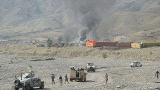 Afghan Taliban attack US base near Pakistan border officials [upl. by Eriam565]