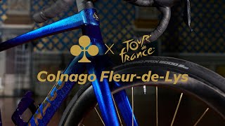 Colnago FleurdeLys  a limited edition bicycle for the 2024 Tour de France [upl. by Lou]