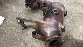 Smart Car 451 Performance Header and Exhaust Install Complete I put the Cat down Part 3 of 4 [upl. by Adnilak965]