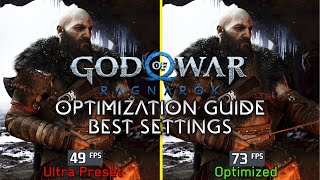 God of War Ragnarok  OPTIMIZATION GUIDE  Every Setting Tested  Best Settings [upl. by Quirk]