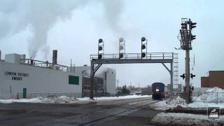 Rare VIA 72 with Renaissance Baggage Car [upl. by Burns]