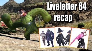 Liveletter 84 recap  new gear mounts and instances [upl. by Aihcela]