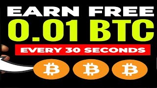 Earn Free 001 BTC Automatically  Free Bitcoin Mining Site Without Investment [upl. by Ziana]