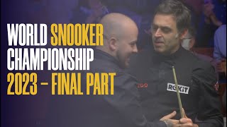 Ronnie OSullivan vs Luca Brecel  World Snooker Championship 2023  Session 3 [upl. by Novad]