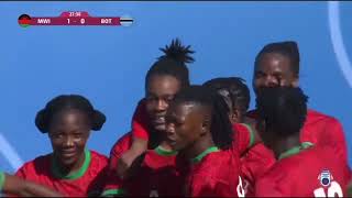 HIGHLIGHTS  Malawi vs Botswana  2024 COSAFA Women’s Championship HCWC2024  Group B [upl. by Leede]