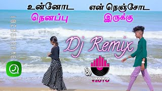 Joy Sanjay  Unnoda Nenappu  New Gana Song  Dj Remix  djvicto [upl. by Eenhpad]