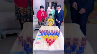 PingPong Ball Throwing And Red Envelope Challenge Play It During The Holidays Funnyfamily Party [upl. by Michelle]