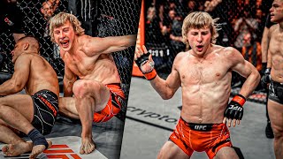 Best Finishes of Paddy Pimblett amp UFC Highlights [upl. by Llemmart]