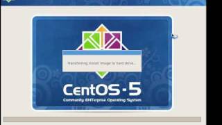 Installing CentOS 5 Linux Minimum Install [upl. by Gwenny]