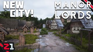 Starting A FRESH NEW CITY  Manor Lords [upl. by Glenine]