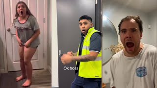 SCARE CAM Priceless Reactions😂206 Impossible Not To Laugh🤣🤣TikTok Honors [upl. by Lirba]