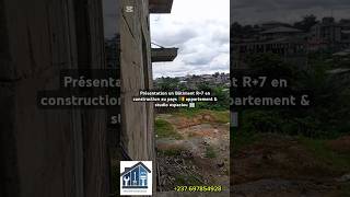 Présentation un Bâtiment R7 en construction au pays 🇨🇲 🏢 btp construction immobilier batiment [upl. by Elttil]