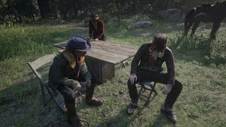 Hosea Give Some Advice to John Marston  RDR 2 [upl. by Alimac444]