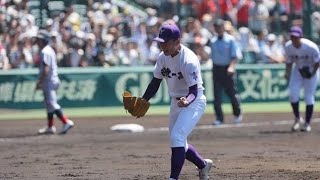 熱戦を演出した関東一の技巧派・畠中鉄心、圧巻の制球力【夏の甲子園ピカイチ選手・決勝】 [upl. by Hpesojnhoj]