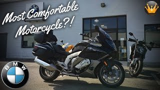 2016 BMW K1600 GTL  First Ride amp Review [upl. by Ardnac209]