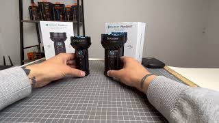 Olight Marauder Mini vs Marauder 2  Which is the best all rounder flashlight olight camping [upl. by Launce]