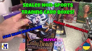 Unleash The Mystery Unopened Sealed Boxes Of Nonsports Trading Cards Ready For Discovery [upl. by Akinar374]