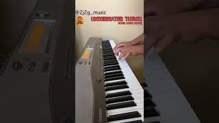 Super Mario Bros Underwater Theme Piano Cover 🎶🕹️🎹 pianocover videogamemusic supermariobros [upl. by Kerad97]