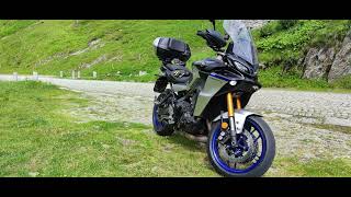 On Board  La strada della TREMOLA in Svizzera  Yamaha Tracer 9 GT Plus [upl. by Goddord]