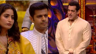 Bigg Boss 17 Weekend Ka Vaar Salman Khan takes Aishwarya Sharmas class for misbehaving with Neil [upl. by Ttenneb]