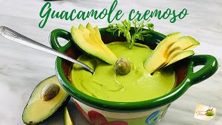 GUACAMOLE CREMOSO solo 3 ingredientes 💚  para carnita asada [upl. by Nimrahc373]