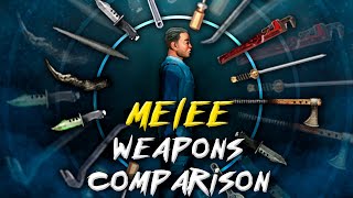 Melee Weapons Comparison  Barotrauma [upl. by Acemat]