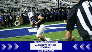 9 Opelika at 1 Auburn Football  Game Highlights  September 30th 2022 [upl. by Alfeus561]