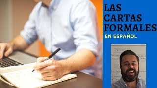 Las cartas formales en español [upl. by Ludie847]