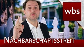 Nachbarschaftsstreit Filmen mit dem Handy  Rechtsanwalt Christian Solmecke [upl. by Targett409]