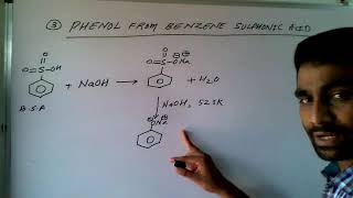 Preparation of Phenol from Benzene Sulphonic Acid [upl. by Nywroc340]