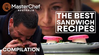 Best Sandwich Recipes  MasterChef Australia  MasterChef World [upl. by Garson]