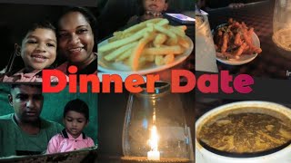 Candle light dinner date with mafilson n Denvers After one year dailyvlog goanvlogger [upl. by Zacherie]