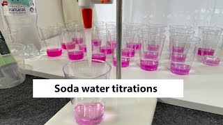 Titration end point using phenolphthalein indicator [upl. by Lori551]