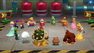 Super Mario Party  All Team Minigames Mario Luigi Peach Daisy [upl. by Miko]