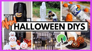 MustTry Halloween DIYS to Impress Everyone Dollar Tree ideas  HUGE crafts 🎃 [upl. by Defant449]