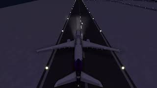 Landing an Airbus A330200 at a Space Port  Roblox Aeronautica [upl. by Geno]